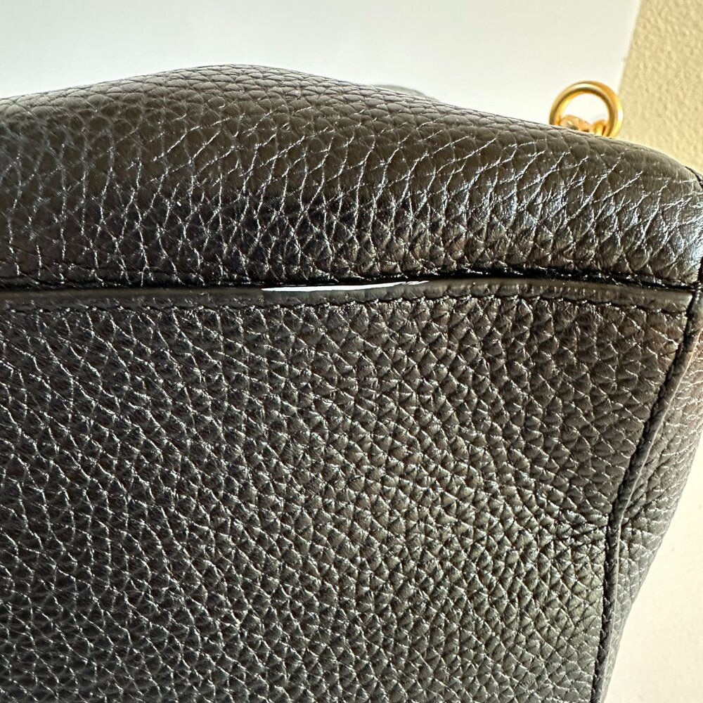 Tory Burch Robinson Satchel - Black - Picture 16 of 16